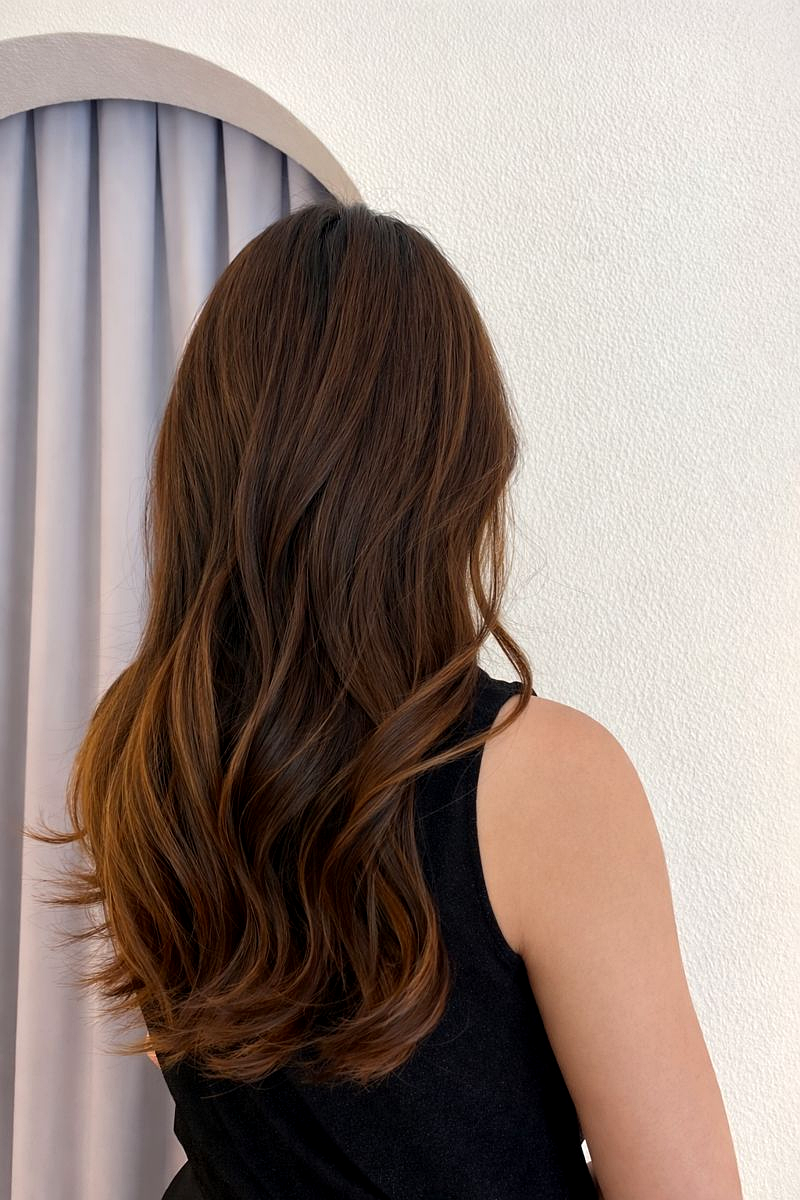 롱 레이어드 S컬펌